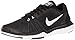 NIKE Women's Flex Supreme TR 5 Cross Training Shoe, Black/White/Pure Platinum, 7 B(M) US