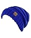 NYFASHION101 Oversized Baggy Slouchy Thick Winter Beanie Hat, Royal