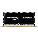 Kingston Technology HyperX Impact 8GB 1600MHz DDR3L CL9 SODIMM 1.35V Laptop Memory HX316LS9IB/8 Black
