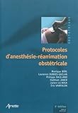 Image de Protocoles d'anesthesie-reanimation obstetricale (French Edition)