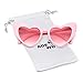 Heart Sunglasse Vintage Retro Cat Eye Oversized Sunglasses