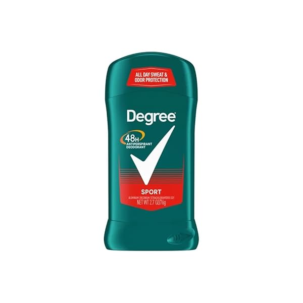 SPORT INVISIBLE ANTIPERSPIRANT & DEODORANT STICK BY DEGREE FOR MEN – 2.7 OZ DEODORANT BY DEGREE