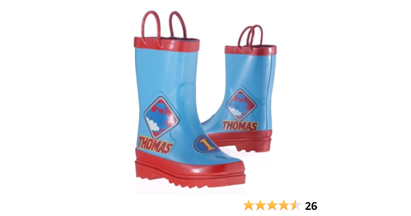 thomas the train rain boots