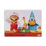 Super Mario Nintendo 4" Action Figure 2 Pack - Fire