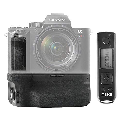 Meike MK-A7R IV Pro Battery Grip with Wireless Remote for Sony a7RIV a7IV a9II A7R4 Camera Battery Grip Holder (A7R4 PRO)