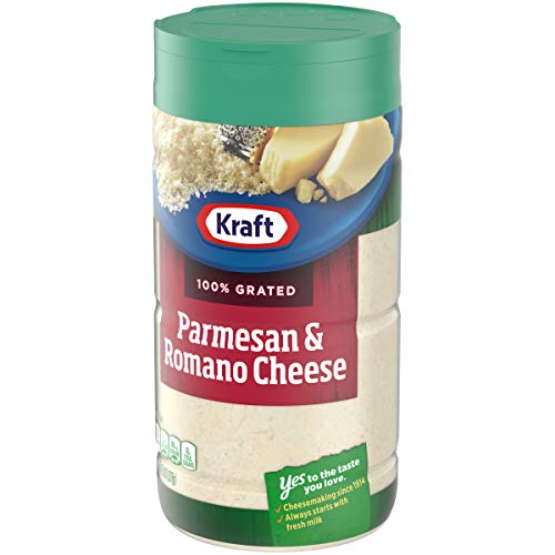 Kraft Parmesan & Romano Grated Cheese (8 oz Shaker) Pricepulse