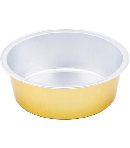 Amazon.com: KEISEN 3 2/5" mini Disposable Aluminum Foil Cups 80ml 3oz  100/PK for Muffin Cupcake Baking Bake Utility Ramekin Cup (gold): Home &  Kitchen