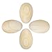 TSLIKANDO Wooden Shaker Eggs 4Pcs Musical Egg Shakers Maracas Rattles for Kids Babies
