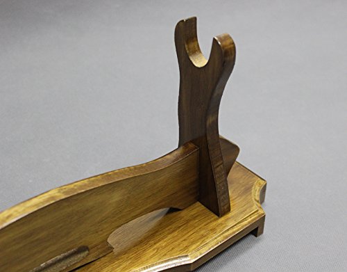image for jiaoguo Wood Assembly Base Samurai Sword Katana Wakizashi Tanto Stand 