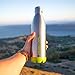 Thermo Tank Insulated Stainless Steel Water Bottle - Ice Cold 36 Hours! Vacuum + Copper Technology - 25 Ounce