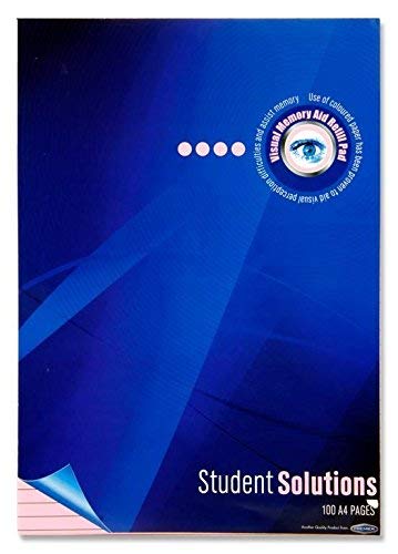 Premier Stationery Student Solutions A4 Visual Memory Pad - Pink