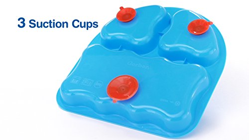 NUK Gerber Graduates Tri-Suction Plates, 2-Pack