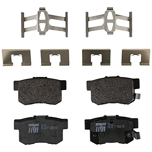TRW Pro TRC0365 Disc Brake Pad Set For Acura Legend 1987-1990, Rear