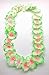 Oojami Hawaiian Luau Party Leis - 12 Pack of Tropical Flower Lei Necklaces for Beach Parties, Decorations and Costumes
