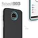 TUDIA DualShield Designed for Moto Z3 Phone Case/Moto Z3 Play Case, [Merge] Shockproof Heavy Duty Military Grade Dual Layer Hard Slim Protective Case Cover - Matte Black