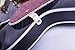 2019 NEW GROTE 335 style Jazz Electric Guitar Flame Maple top Semi-Hollow Body Gold Hardware (black)