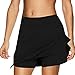 Women Skorts Bxzhiri Classy Running Tennis Golf Workout Sports Skirt