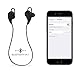 TechMatte iPhone 8 Bluetooth Headphones, Bluetooth Earbud Headphones for Apple iPhone X,8, 8 Plus, 7, 6S, 6 Plus, Samsung Galaxy S8/S8 Plus/S7/S7 Edge (Black)