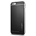 Spigen Neo Hybrid iPhone 6S Plus Case with Flexible Inner Protection and Reinforced Hard Bumper Frame for iPhone 6S Plus 2015 - Satin Silver