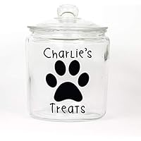 Tarro de cristal personalizado para perros