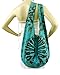 BTP! Tie Dye Sling Crossbody Shoulder Bag Purse Hippie Hobo Cotton Bohemian Colorful Firework (Turquoise VJ6)