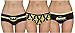 DC Comics Batman Glow In The Dark 3 PK Panties (Large)