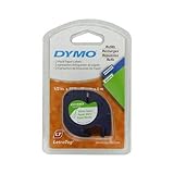 DYMO 10697 Self-Adhesive Paper Tape for LetraTag Label Makers, White (2 Pack of 2 Piece Each)