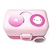 monbento - MB Tresor Litchi pink bento lunch box for Kids - 3 compartment for school lunch and snack packing - BPA free & Food grade safe food containers