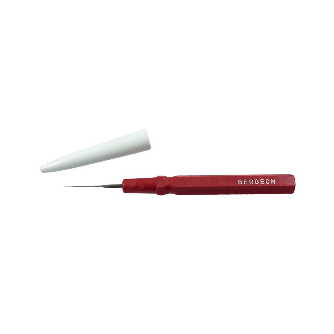 BERGEON 30102-AR Small red Oiler fine tip Tool for Watchmakers 0.15 mm