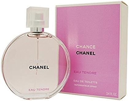 C H A N E L Chance Tendre Eau De Toilette Spray 3.4 OZ/100 ml.