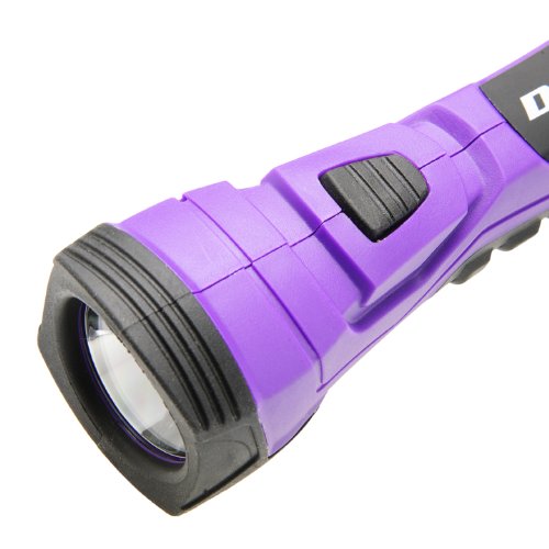 Dorcy 190-Lumen CyberLight Durable LED Flashlight with True Spot Reflector, Purple (41-4752) - Thumbnail 7