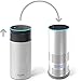 Mission Shell Battery Base for Amazon Echo 2nd Gen (Make your Echo Portable) (White Hardshell)