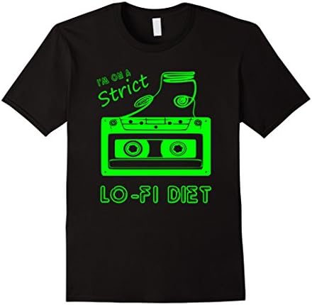Lo-Fi Diet T-Shirt (Analog Tape Deck Low Fidelity Music Tee)