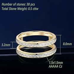 Wuziwen Vintage Princess Ring Enhancer for Women