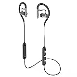 JUNEHOUSE S503 Bluetooth Earbuds Headset for iPhone / Tablet / Smartphone Long Hours IPX4 Waterproof Sweatproof Gym/Workout/Running (Silvergray)