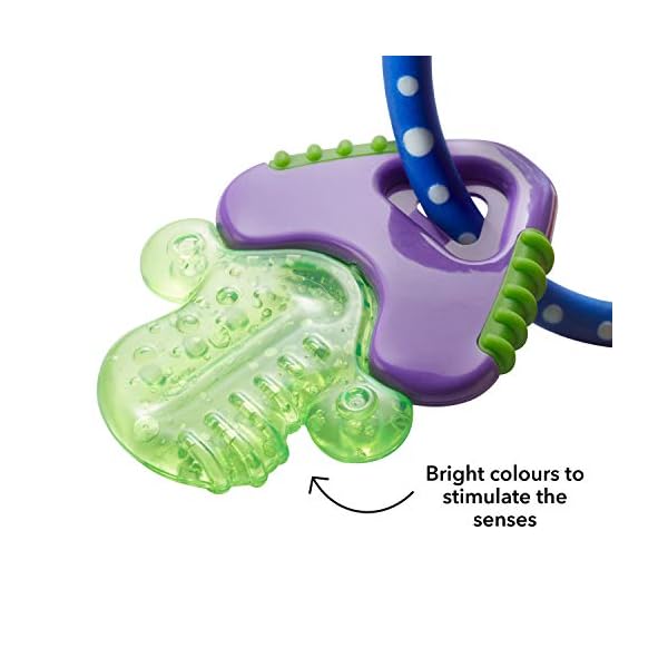Nuby IcyBite™ Keys Soothing Teether Multiple Teething Surfaces
