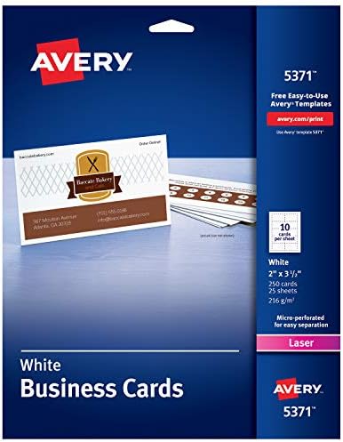 laser business cards