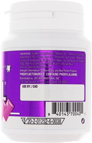 LOTTE XYLITOL BLUEBERRY MINT GUM 2.04 OZ (PACK OF 1)
