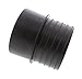 DCT 4in Plastic Pipe Threaded Quick Connect Adaptor Coupler 1-Pack, Flexible Hose Woodshop Saw Dust Collection