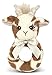 Bearington Baby Lil' Patches Plush Stuffed Animal Giraffe Soft Ring Rattle 5.5" primary