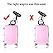 Digital Hanging Luggage Scale GKG 110 pounds Travel Scale with Tare Function