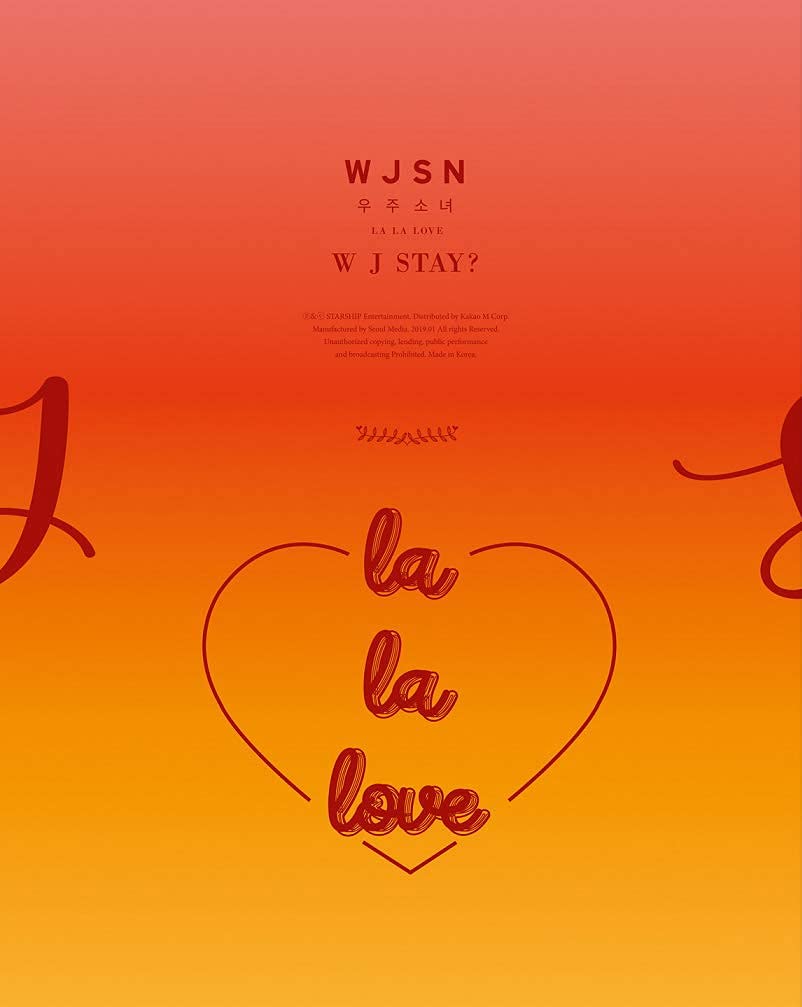 WJSN Cosmic Girl - [WJ Stay Yellow Ver.2 CD+124p Booklet+1p PhotoCard+1p PostCard+Tracking K-POP Sealed