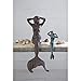 Creative Co-Op DE2165 Seaside Decorative Cast Iron Mermaid Shelf Sitter, 9-Inch