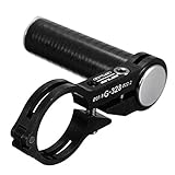 OUTERDO Bicycle Bike Handlebar Aluminium Extender For Bicycle lights Flashlights Stopwatch Extension Installation black