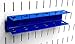 Wall Control Screwdriver Holder Bracket Slotted Metal Pegboard Accessory Slotted Tool Board - Blue