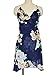 Ouduokiya Women Chiffon Dresses Sexy Strapped Deep V-neck Print Backless Summer Style Women Clothing