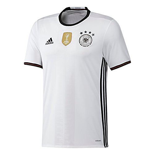 Adidas germany home jersey authentic jersey [white/black] (l)