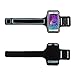 J&D Armband Compatible for Samsung Galaxy Note 4 Armband, Sports Armband with Key Holder Slot for Galaxy Note 4 Running Armband, Perfect Earphone Connection While Workout Running, Black