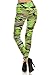 Print Leggings Chartreuse (N363-OS)