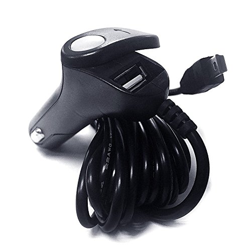 Vantrue Dash Cam Power Supply Cable - 5V 2A Dual USB Car charger